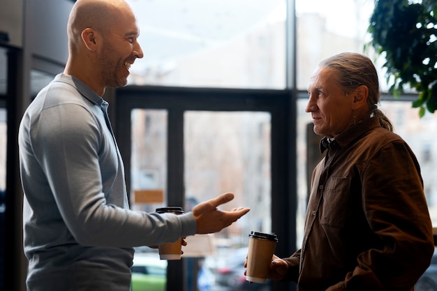 Students celebrating language achievement